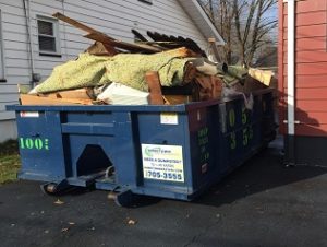 full dumpster