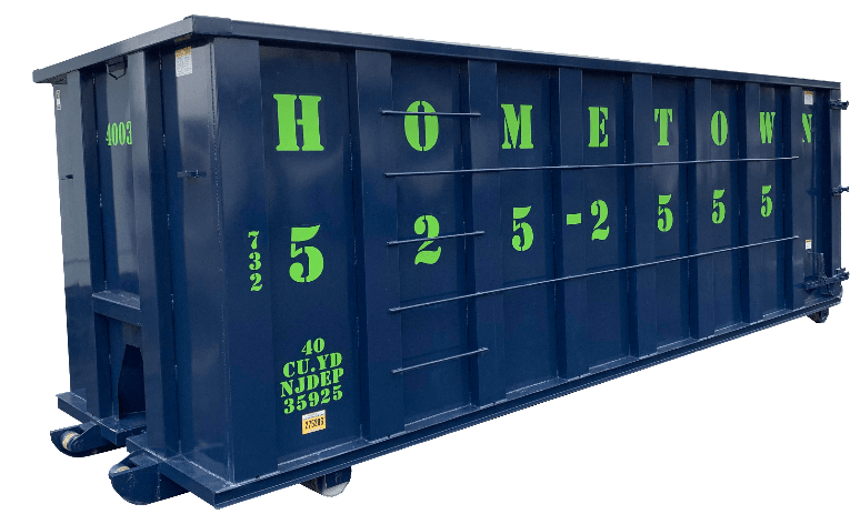 a 40-yard dumpster