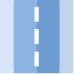 blue tar road icon