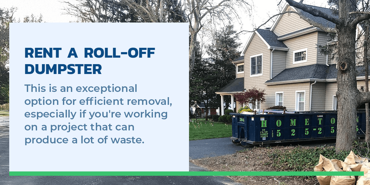 Rent a Roll-Off Dumpster
