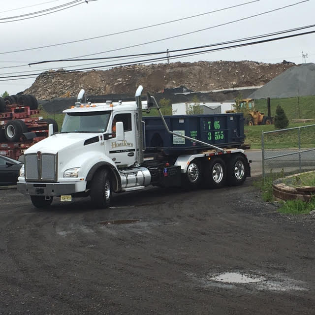 Truck With Dumpster