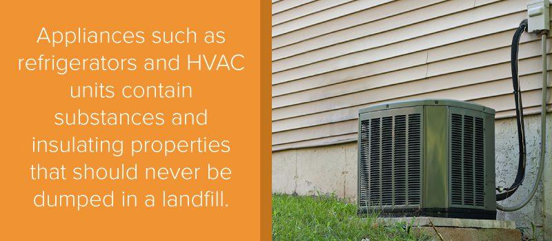 Throw AC in Dumpster